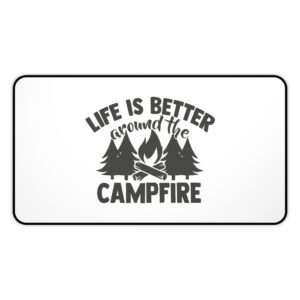 Campfire T-Shirt, Life is Better, Camping Shirt, Outdoors Tee, Bonfire T-Shirt, Nature Lover Gift, Adventure TShirt, Hiking TShirt