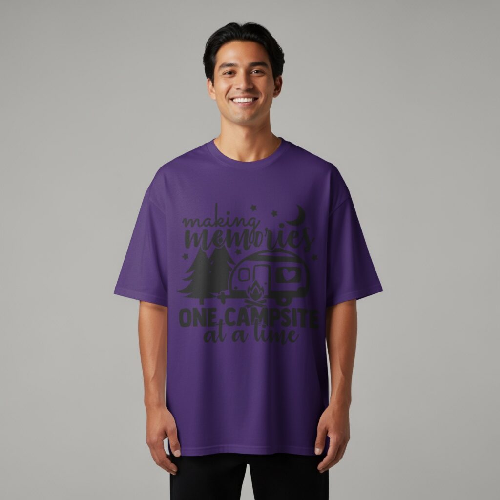 Making Memories T-Shirt, One Campsite At A Time, Camping Trip Tee, Adventure Shirt, Outdoor T-Shirt, Travel T-Shirt, Gift Idea
