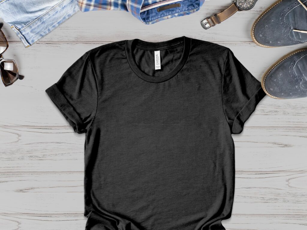 Black Bar Graphic T-Shirt, Minimalist Tee, Modern Design Shirt, Simple Black Bar T-Shirt, Statement T-Shirt, Stylish T-Shirt