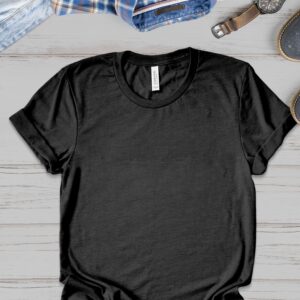 Black Bar Graphic T-Shirt, Minimalist Tee, Modern Design Shirt, Simple Black Bar T-Shirt, Statement T-Shirt, Stylish T-Shirt